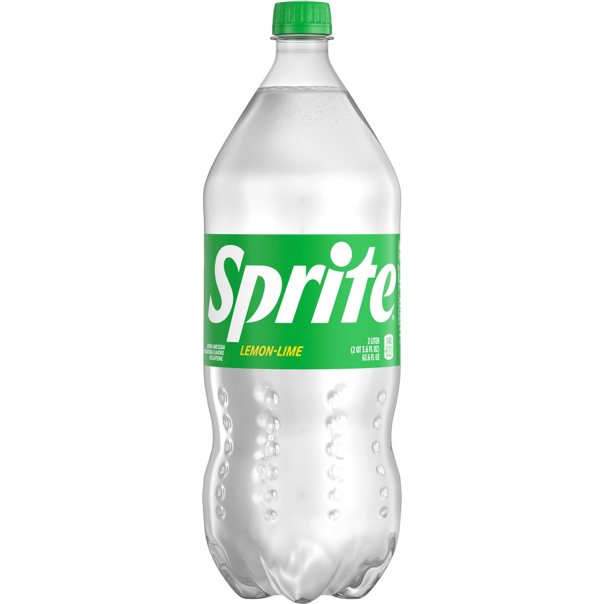Sprite Soda, Lemon-Lime - 2 L - side of pack