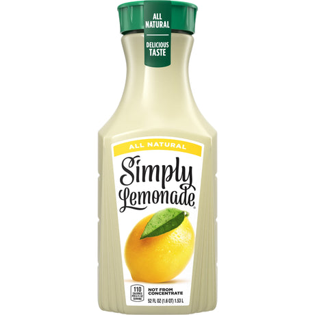 Simply Lemonade Juice - 52 fl oz - front of pack