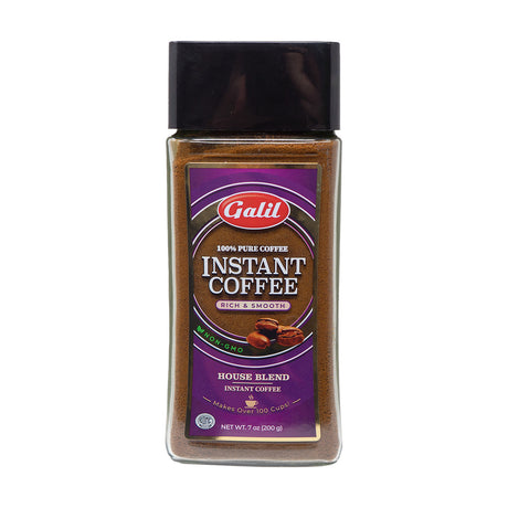 Galil 100% Pure Instant Coffee, 7 oz