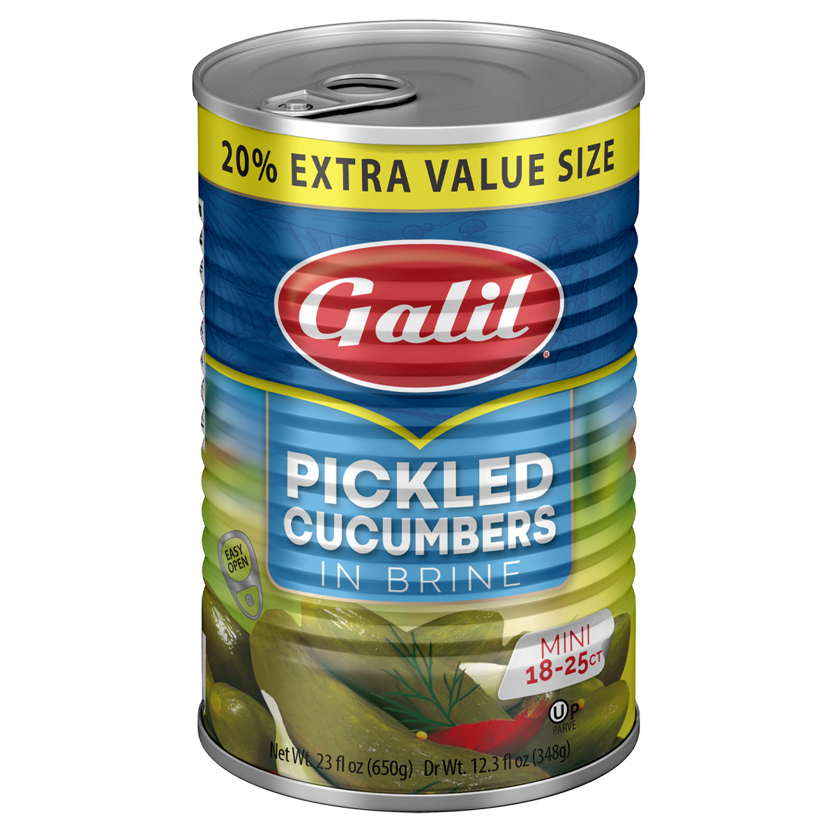 Cucumber Pickles in Brine, 18-25