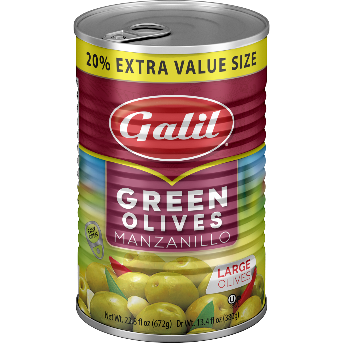 Green Olives Manzanillo 15-17