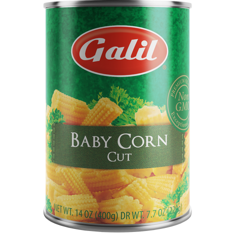 Cut baby corn