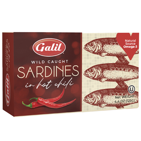Sardines in hot chili sauce