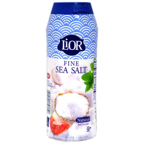 Fine sea salt, large table shaker