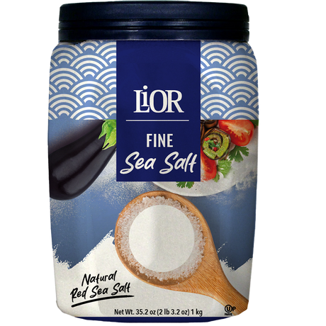 Fine sea salt, chef's jar