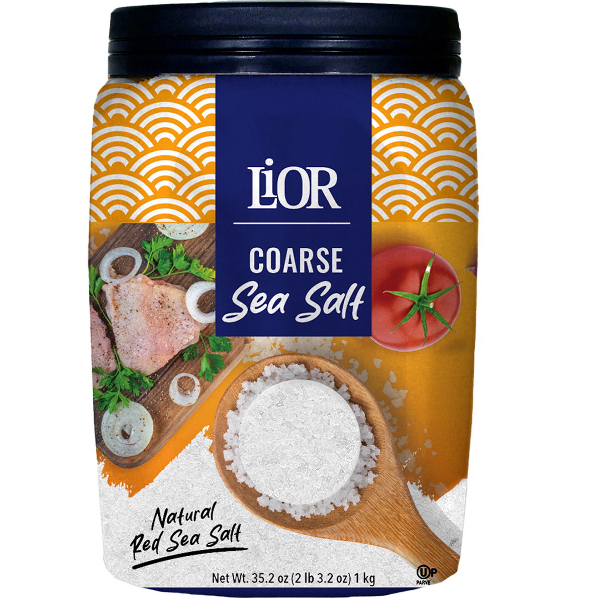 Coarse Sea Salt Chefs Jar