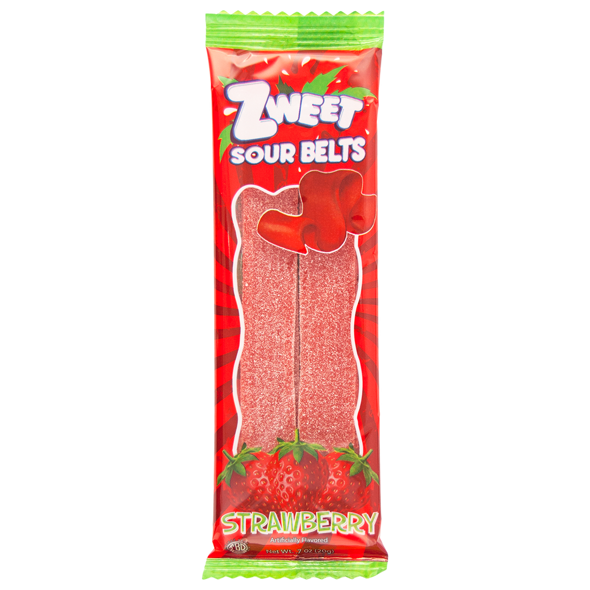 Sour Strawberry Belts