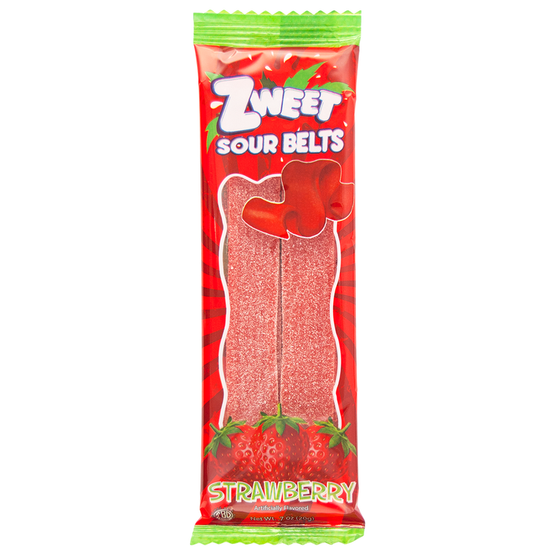 Sour Strawberry Belts