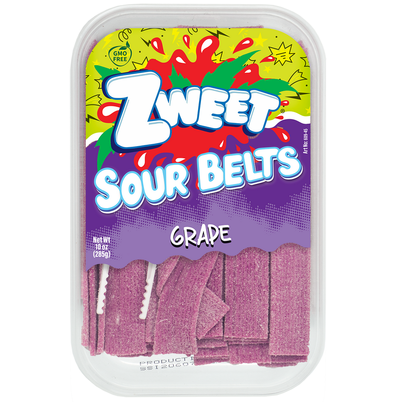 Sour Grape Belts | Zweet | 10 oz
