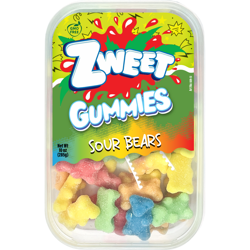 Neon Gummy Sour Bears