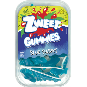 Gummy Blue Sharks - 10 oz
