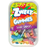 Sour Gummy Neon Spiders - 10 oz