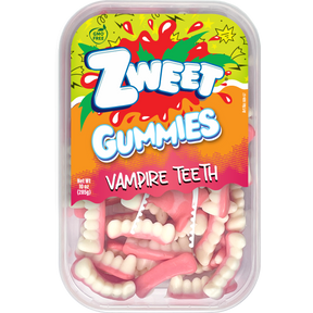 Gummy Vampire Teeth - 10 oz