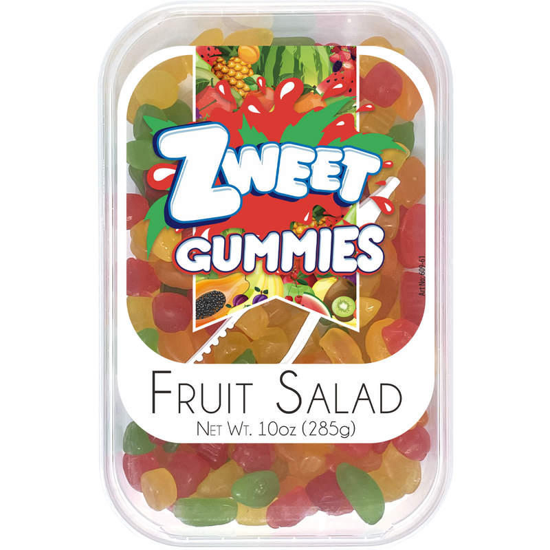 Gummy Fruit Salad | Zweet | 10 oz
