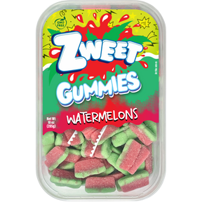 Sour Gummy Watermelon Slices - 10 oz
