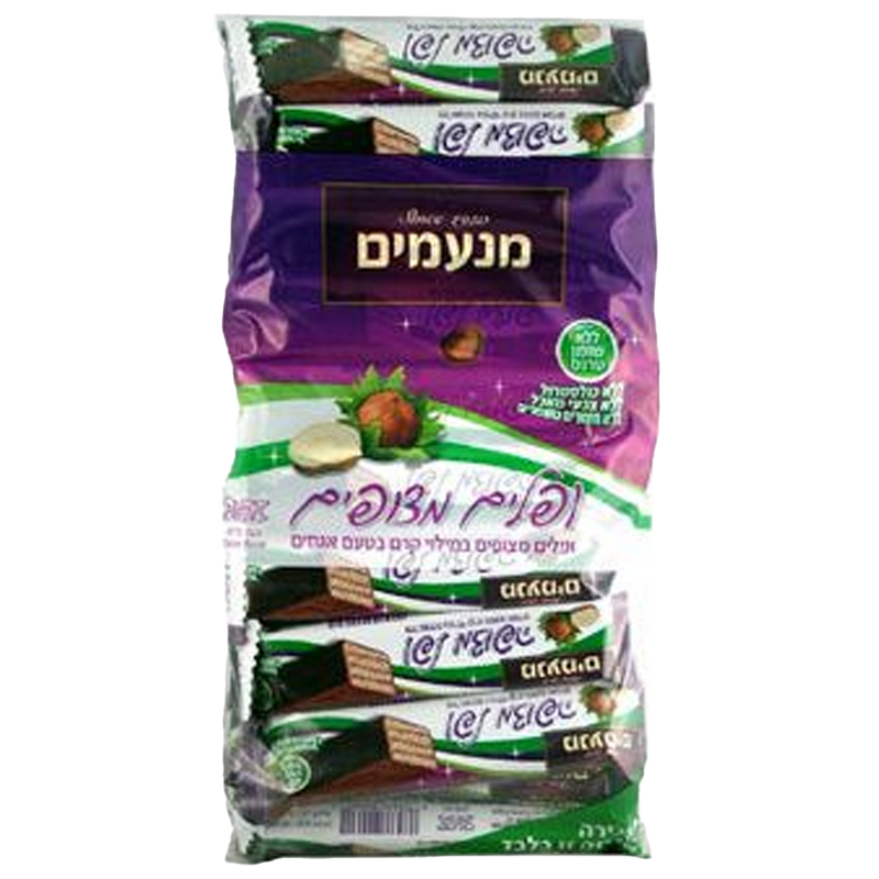 Chocolate Coated Wafer Snacks Hazelnut Flavor