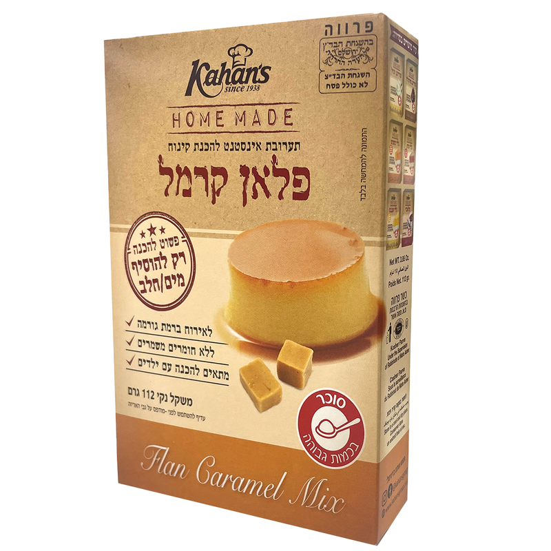 Caramel Flan Mix, Kahan