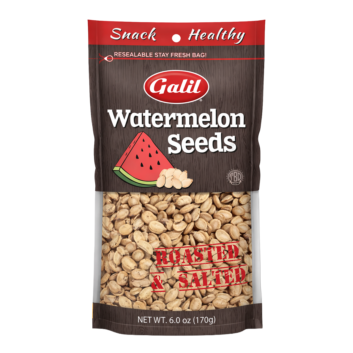 Galil Roasted Watermelon Seeds, Salted