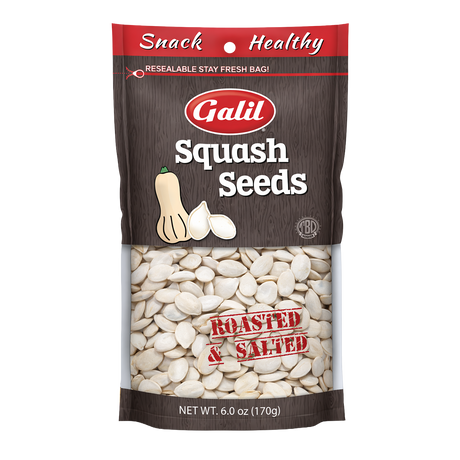 Roasted salted squash seeds