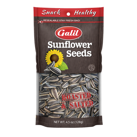 Roasted salted sunflower seeds
