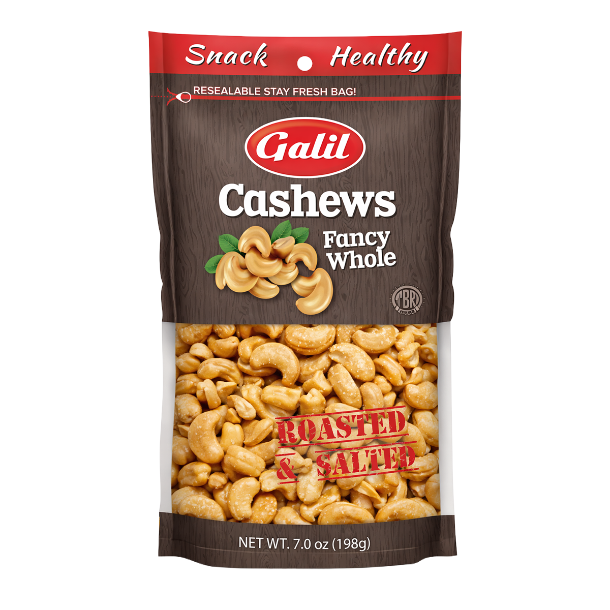 Whole Roasted/Salted Cashews