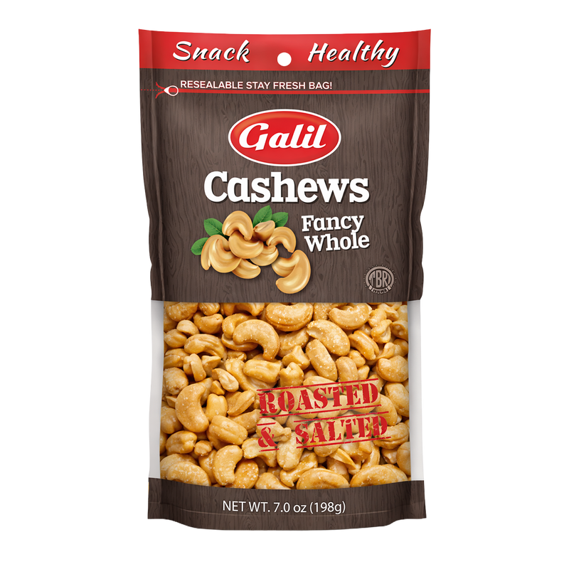 Whole Roasted/Salted Cashews