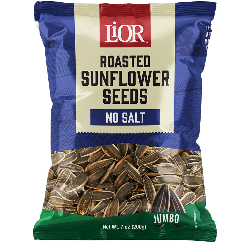 Roasted & No Salt Added Jumbo Sunflower Seeds