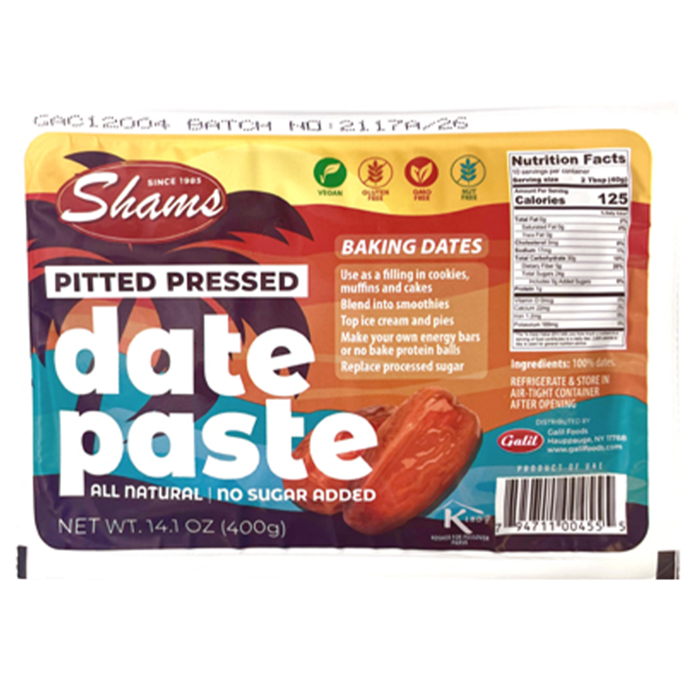 Ready to Use Baking Date Paste,  Shams