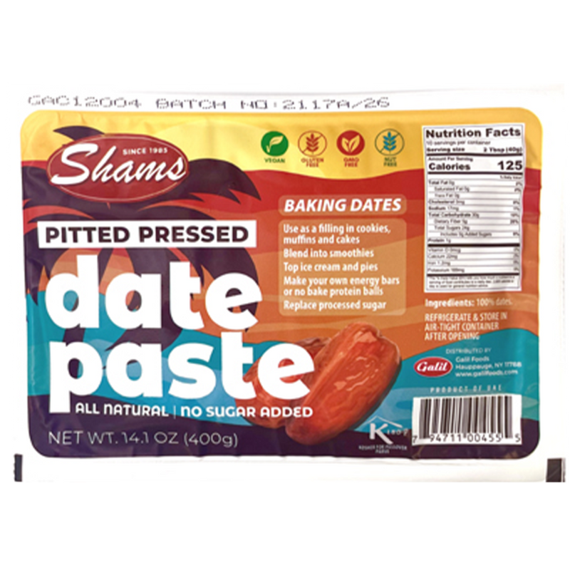 Ready to Use Baking Date Paste,  Shams
