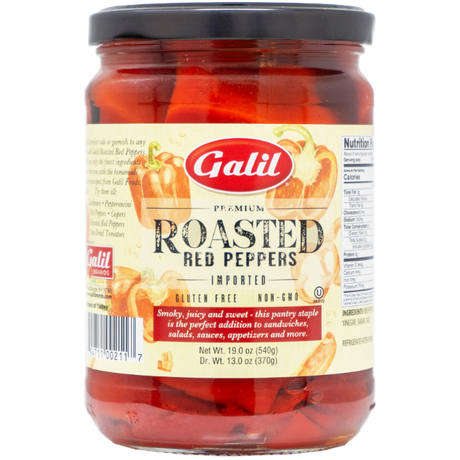 Roasted red peppers