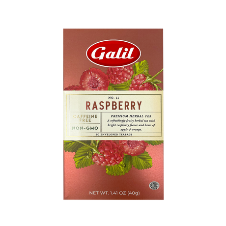 Raspberry herbal tea