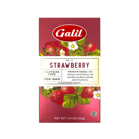 Strawberry herbal tea
