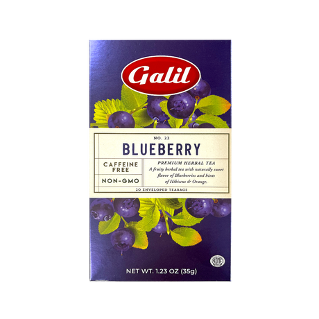 Blueberry herbal tea