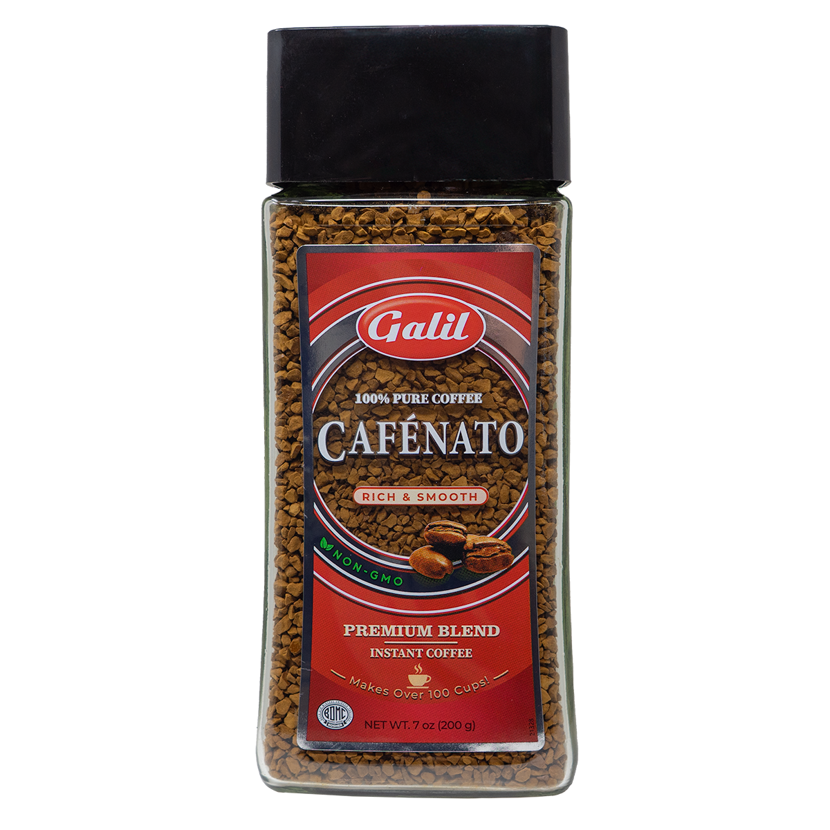 100% Pure Instant Coffee Crystals