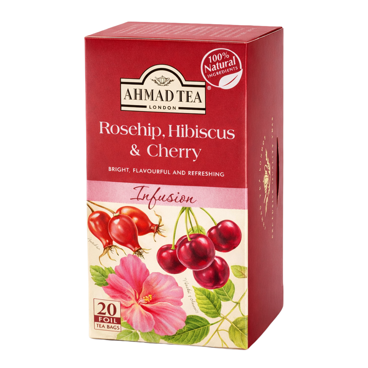 Rosehip, Hibiscus & Cherry Infusion Herbal Fruit Tea