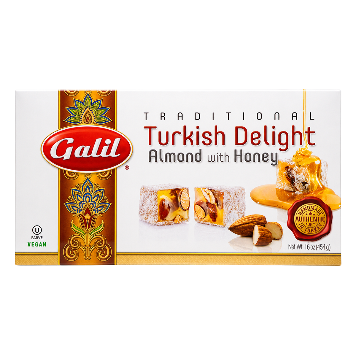 Almond Honey Turkish Delight
