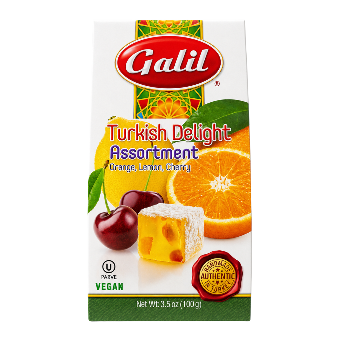 Assorted Fruit Turkish Delight