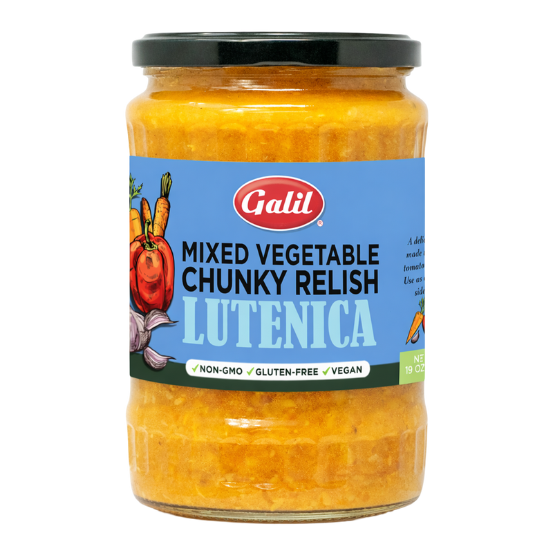 Mixed Vegetable Bruschetta & Relish, Lutenica, Galil