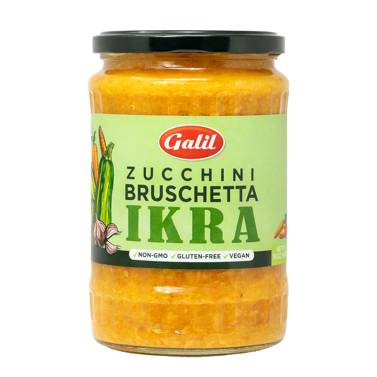 Zucchini Bruschetta, Zucchini Ikra