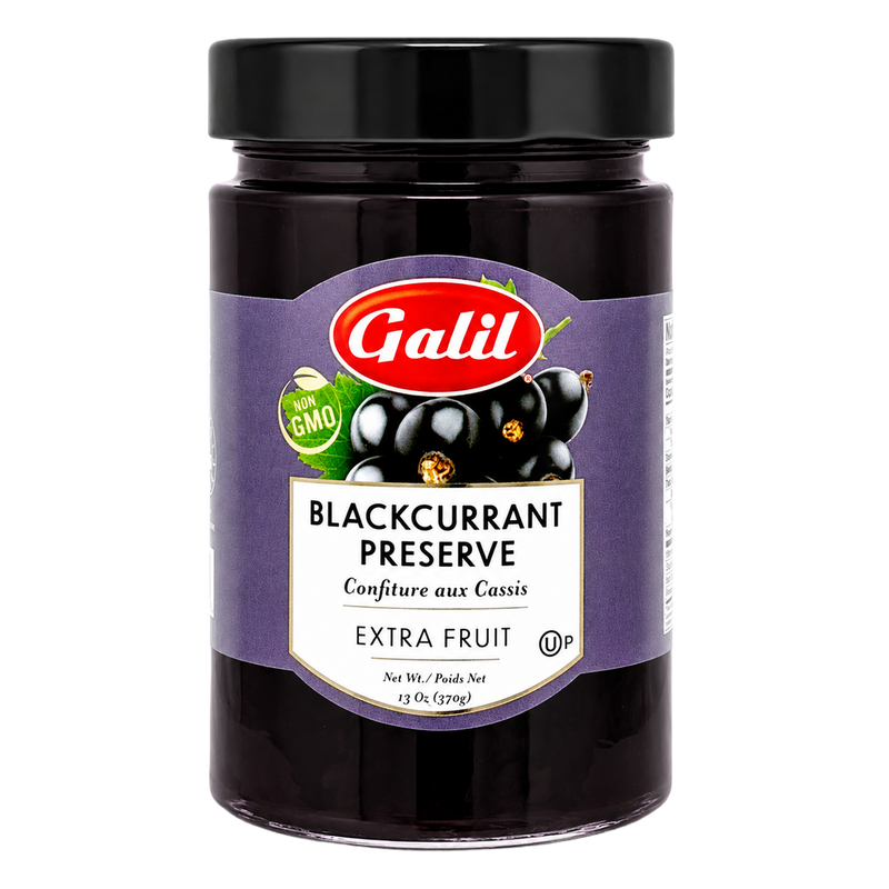 Blackcurrant Preserve, Fruit Jam, Galil