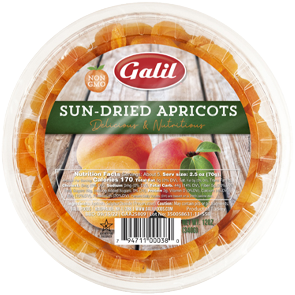 Sun-Dried Apricots, Galil