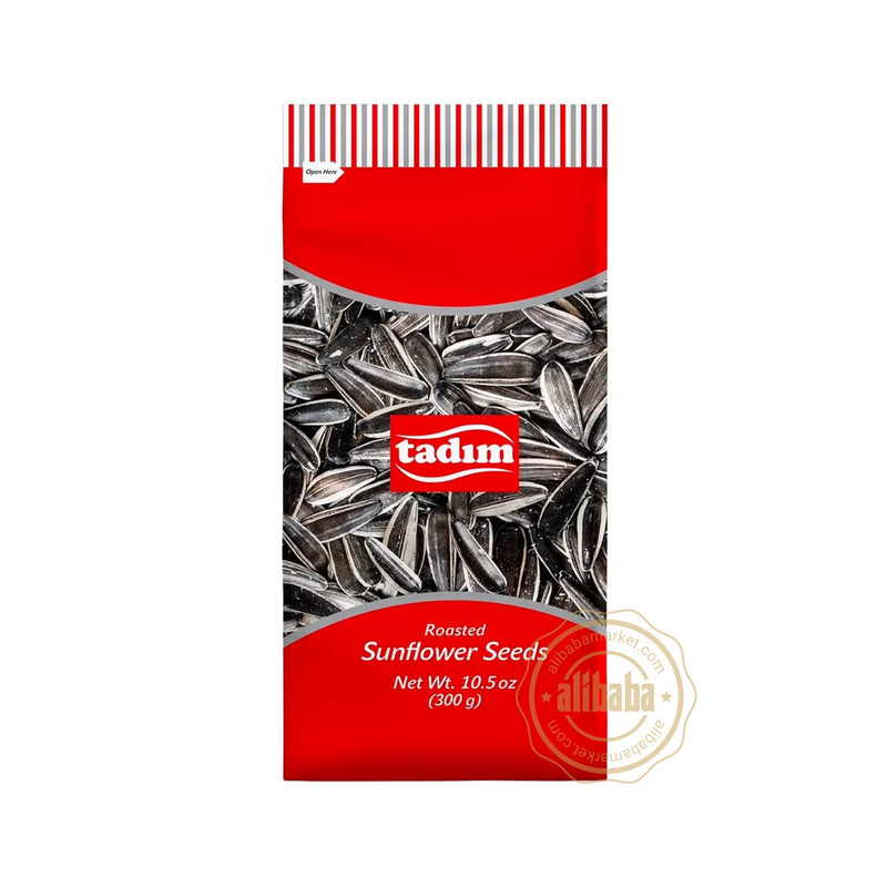 Tadim Roasted Black Sunflower Seeds 300gr