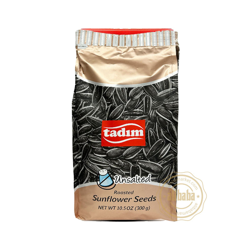 Tadim Roasted Black Sunflower Seeds Unsalted 300G