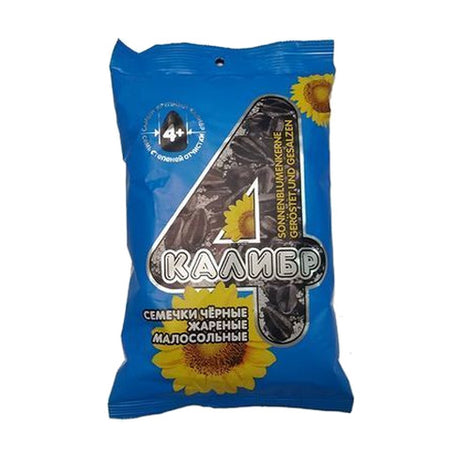 4 Kaliber Roasted Less Salt Sunflower Seeds, 7.76 oz
