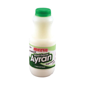 Merve Yogurt Drink Mint 473 ml - front of pack