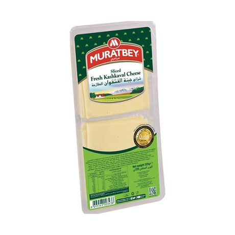 Muratbey Kashkaval Sliced 225 g - front of pack