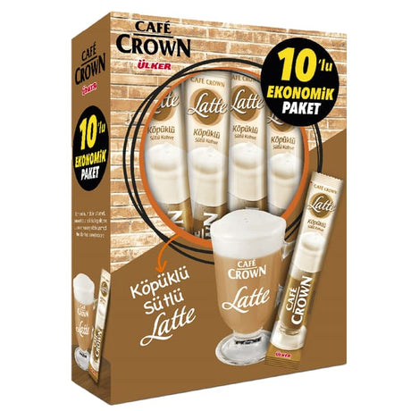 Ülker Café Crown Latte 10-Pack