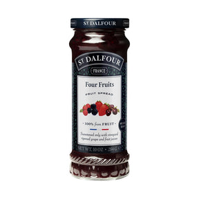 St. Dalfour Four Fruit Preserve 283 g - front of pack