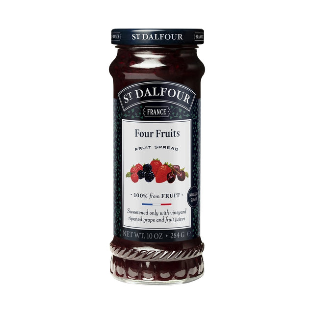 St. Dalfour Four Fruit Preserve 283 g - front of pack