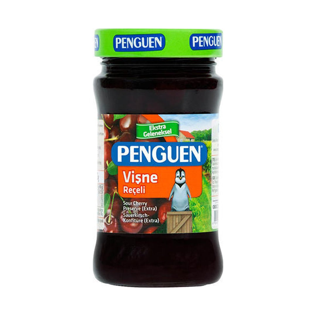 Penguen Sour Cherry Preserve 380 g - front of pack